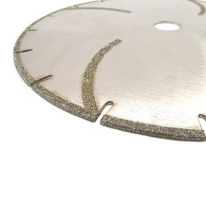 Electroplated Diamond Saw Blade for Marble and Granite Cutting