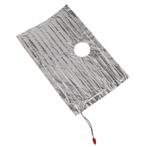 Pelat Pemanas Aluminium Foil Fleksibel AC 220V