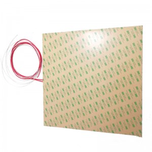 Flexible Heating Pad Silicone Rubber Heater for 3D Printer