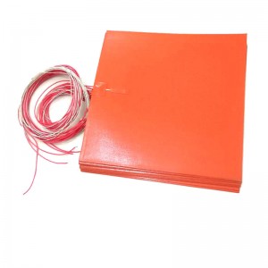 Customized kalite siperyè Silicone Rubber Heater Heating Silicone pad