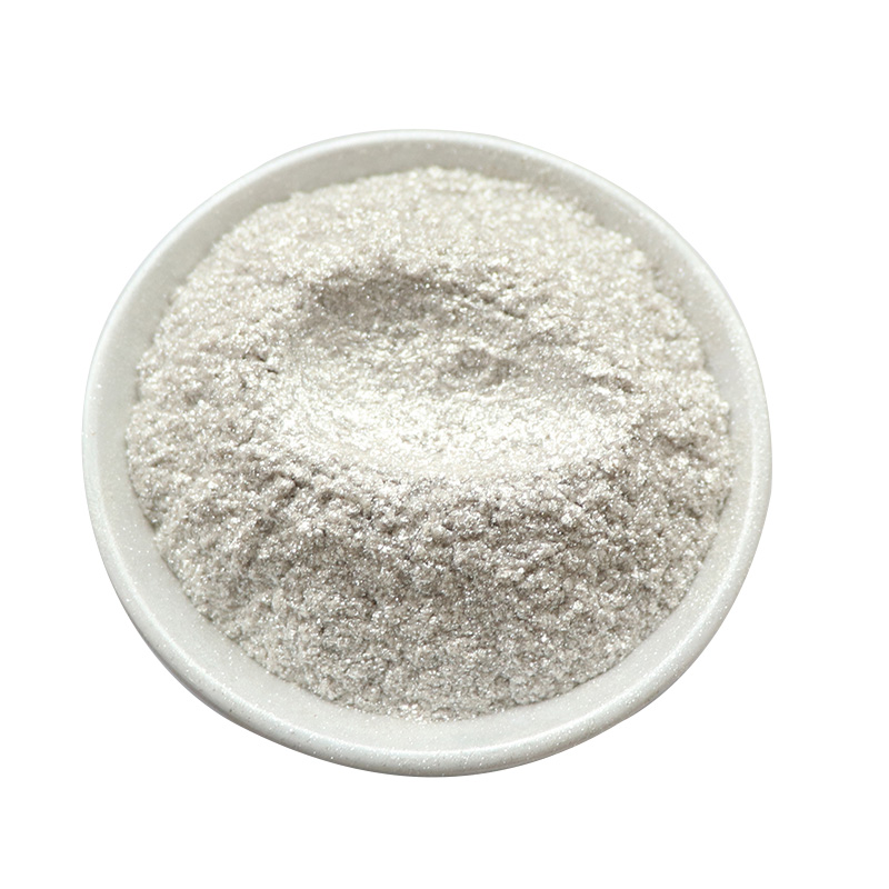 Sephcare Natural Mica Powder Silver White Pearl Pigment For Leather, Cosmetics, Coating, Ink Printing