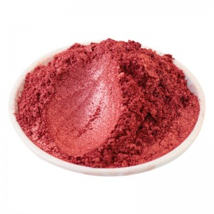 Wholesale Price Mica Matte Powder Cosmetic - Iron Red Series Cosmetics Grade Synthetic Mica Pigment Powder – Xu Qi