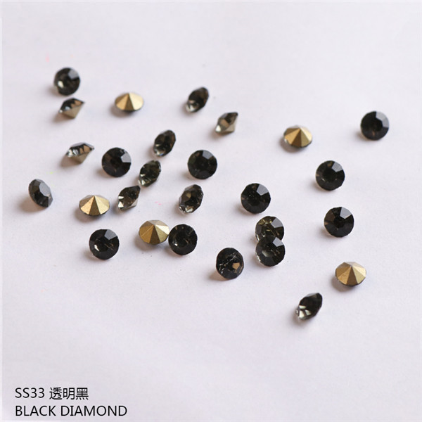 ss23 ss33 ss35 flat back rhinestone for clothing or tumbler cup