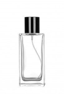 Luxury Clear 50ml,100ml Square Mist Empty Perfume Bottles