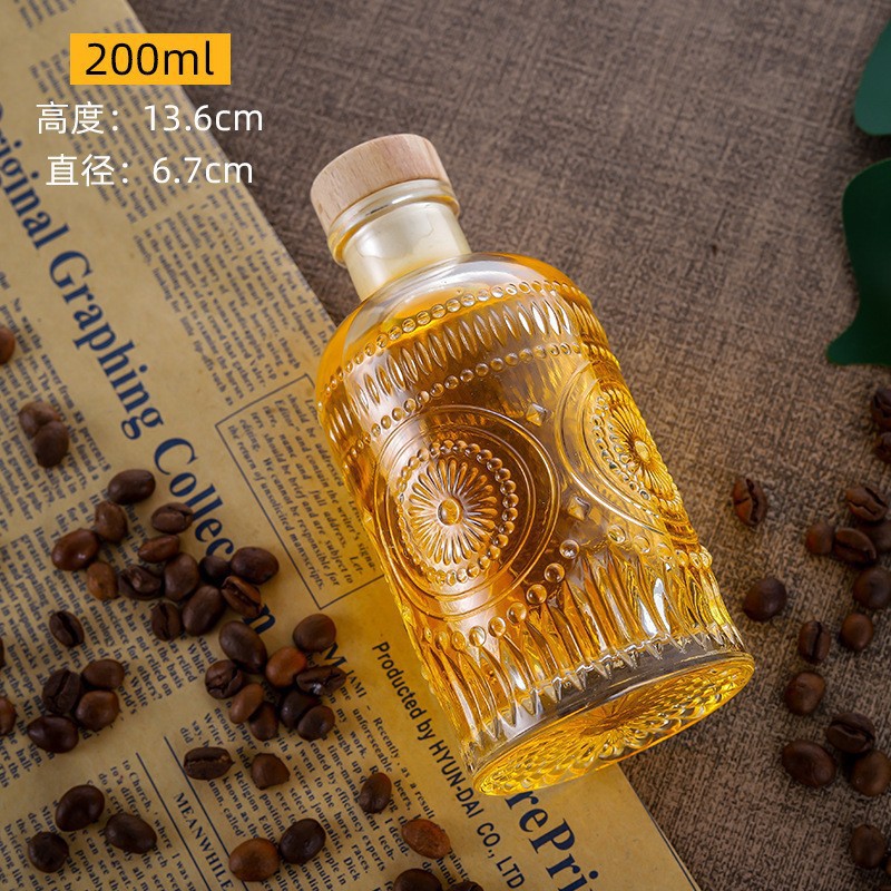 New arrival reed diffuser bottle luxury home 200ml diffusers glass bottle home fragrance glass bottle