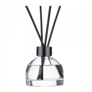 2024 Populêre Home Fragrance Reed Diffuser Stick Swarte Fiber Sticks.