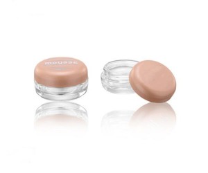 Wholesale 16g cosmetic packaging round foundation jar with cover
