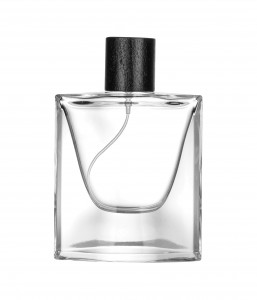 Car Perfume Bottle Pendant Essential Oil Diffuser Ornaments Air Freshener Pendant Empty Glass Rose Flower Shape Bottle