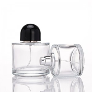 factory low price 50ml Transparent Skin Care Press Pump Glass Bottles for Lotion Mist Perfume