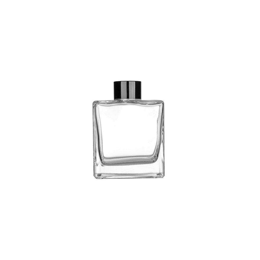 50ML, 100ML, 150ML, 200ML Square Design Home Fragrance Reed Diffuser Glass Bottle Featured Image