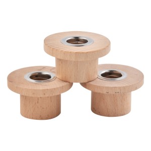 Wooden Lid Nature Style For Glass DIffuser Bottle