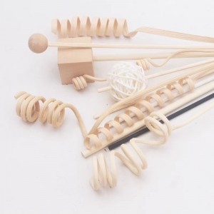 Factory Wholesale 3mm, 4mm, 5mm, 6mm,7mm,8mm Natural and Black Room Diffuser Sticks