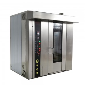 32 trays rotary oven eletriki gas diesel heatin ...