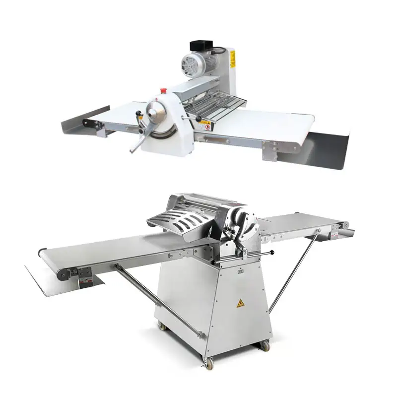 High quality 201 Stainless Steel Manual Dough Sheeter Machine (1)