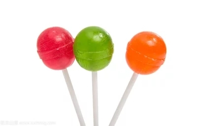 Barisan pengeluaran gula-gula manis gula-gula lollipop 3D