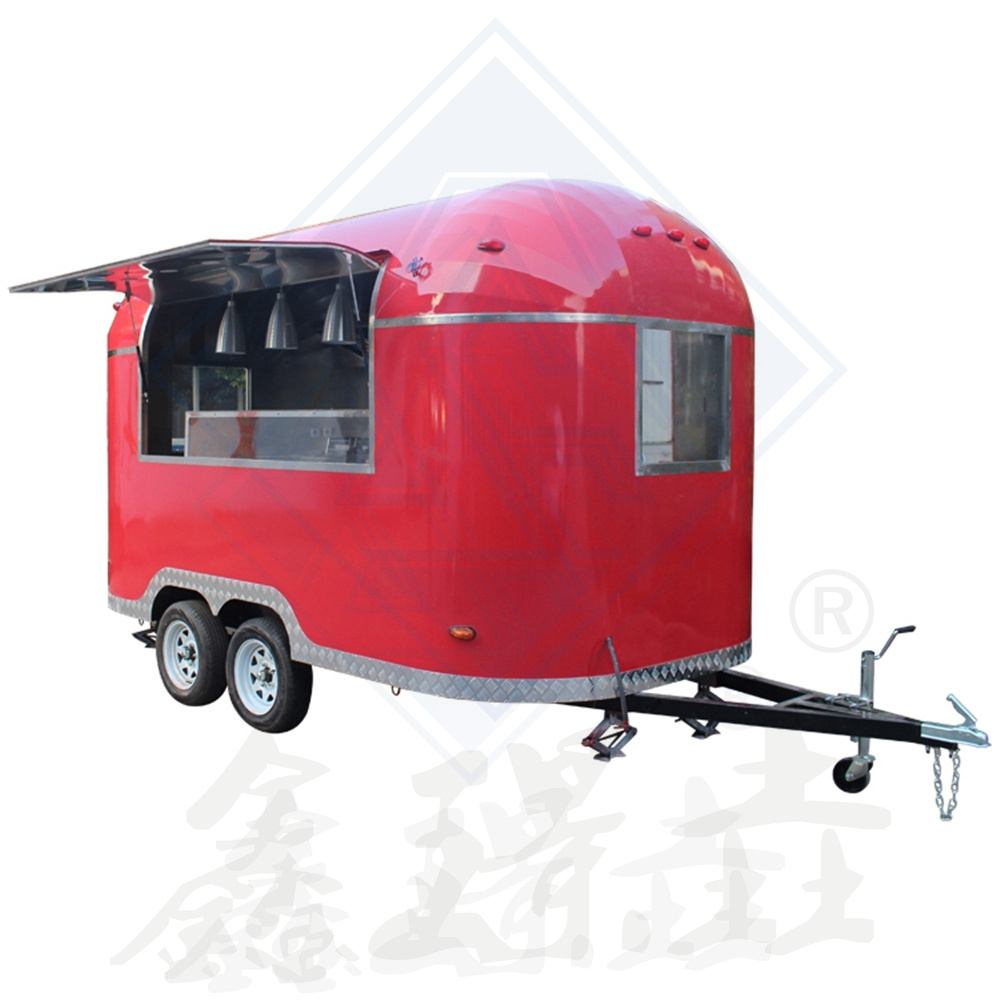 food truck with full kitchen mobile food trailer