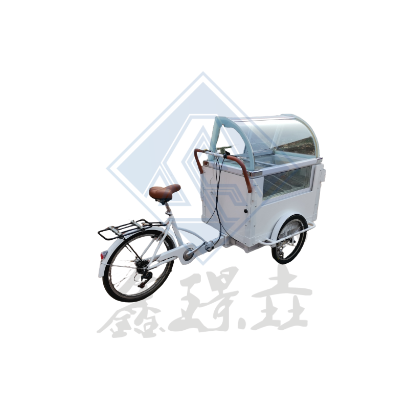Commercial Small Ice Cream Bicycle Food Cart