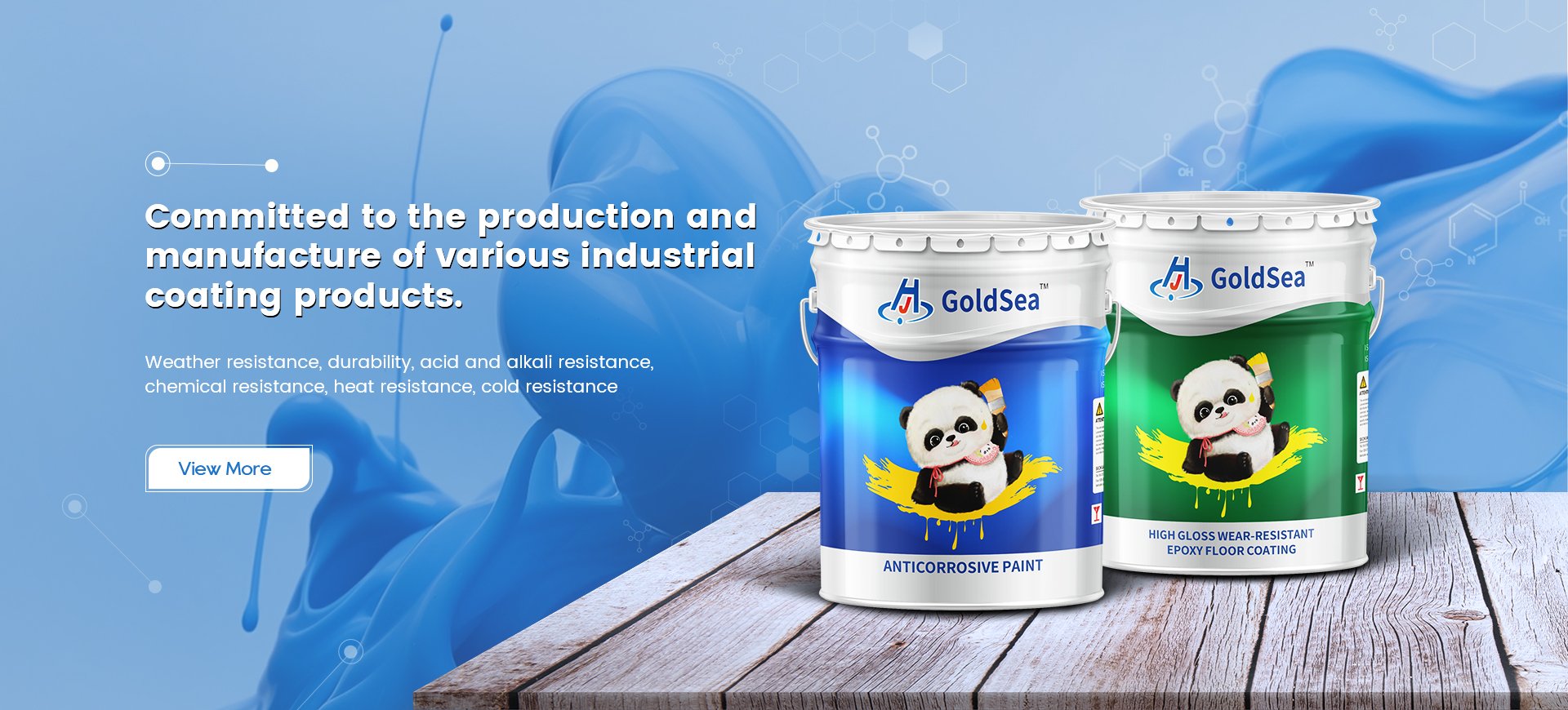 Committed to the production and manufacture of various industrial coating products