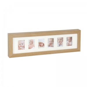 MDF 6 Opening Collage Matted Picture Frame