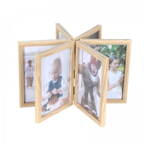Rotate Floating Wooden Frame-6 pieces