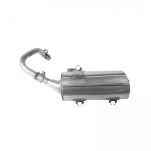 Bottom price stainless steel exhaust pipe - Motorcycle Full Exhaust Muffler Pipe System – JSMUFFLER