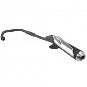 Modified Titanium Motorcycle Exhaust Muffler with Full System Connecting pipe