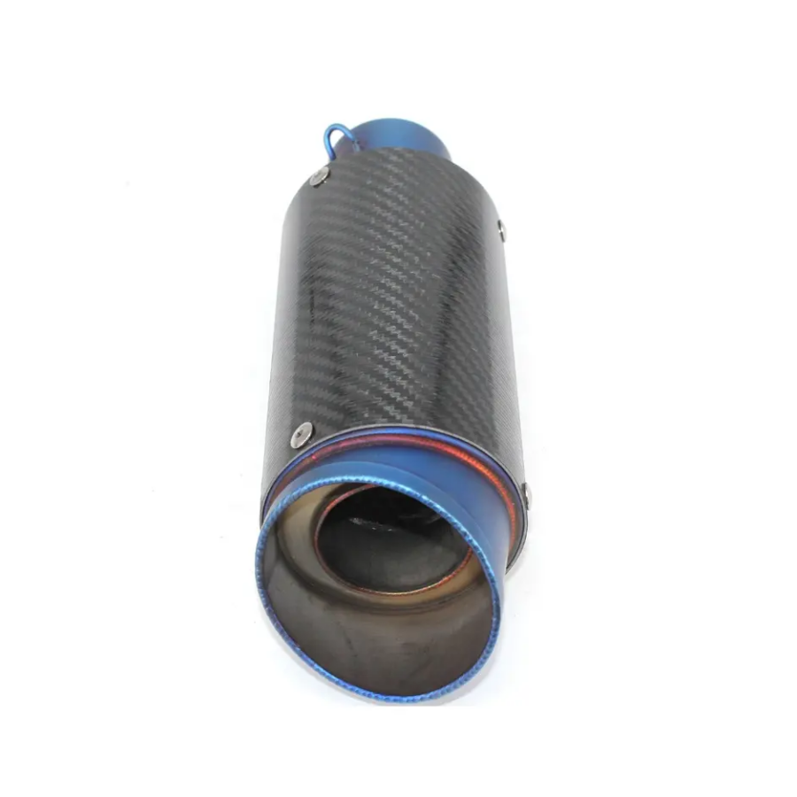 Low Price Motorcycle Spare Parts Muffler System Exhaust Pipe Carbon Fiber Muffler System