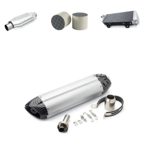 OEM and ODM Preeminent Motorcycle Part Exhaust Titanium Alloy Muffler System