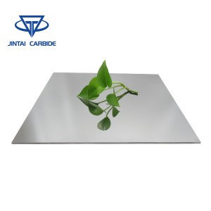 Placa de carboneto de tungstênio – Polido fino personalizado