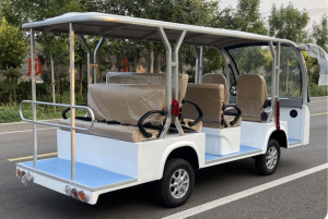 New energy electric four-wheel sightseeing car Hotel scenic spot travel scooter