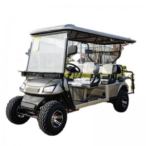 2-8 vietų elektrinis golfo vežimėlis visureigis keturių ratų apžvalginis automobilis turistų traukos viešbučiui