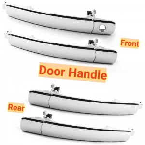Outside Chrome Door Handle for 08-13 NISSAN ROGUE 80640-CA012 2646CA000 80640CA012
