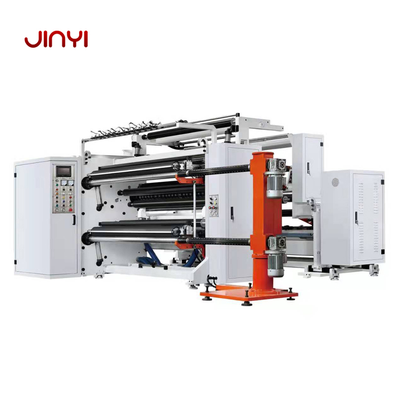 High Quality Aluminum Foil Slitting Machine Factories –  1600mm Width Adhesive Label and Paper Slitting Rewinding Machine – JINYI