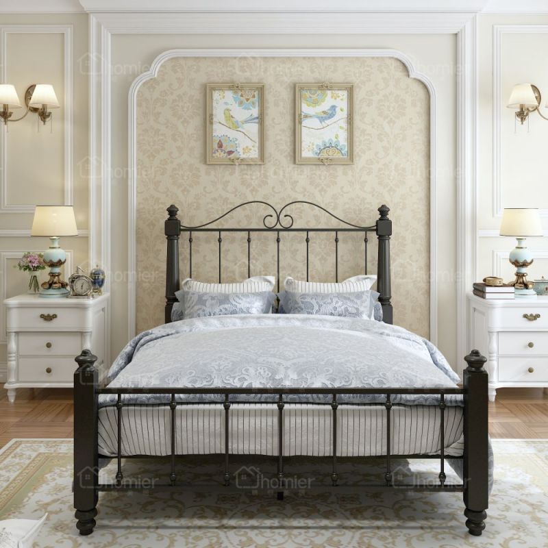 B201-classical iron bed-1