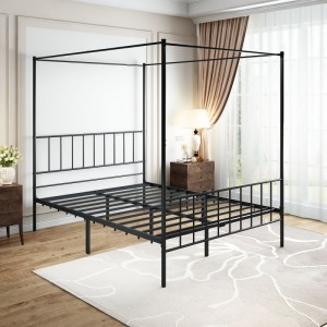 B44 Modern Simplism Style Canopy Bed Frame