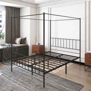 B44 Modern Simplism Style Canopy Bed Frame