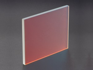 Ochranné okienko pre laser z taveného oxidu kremičitého