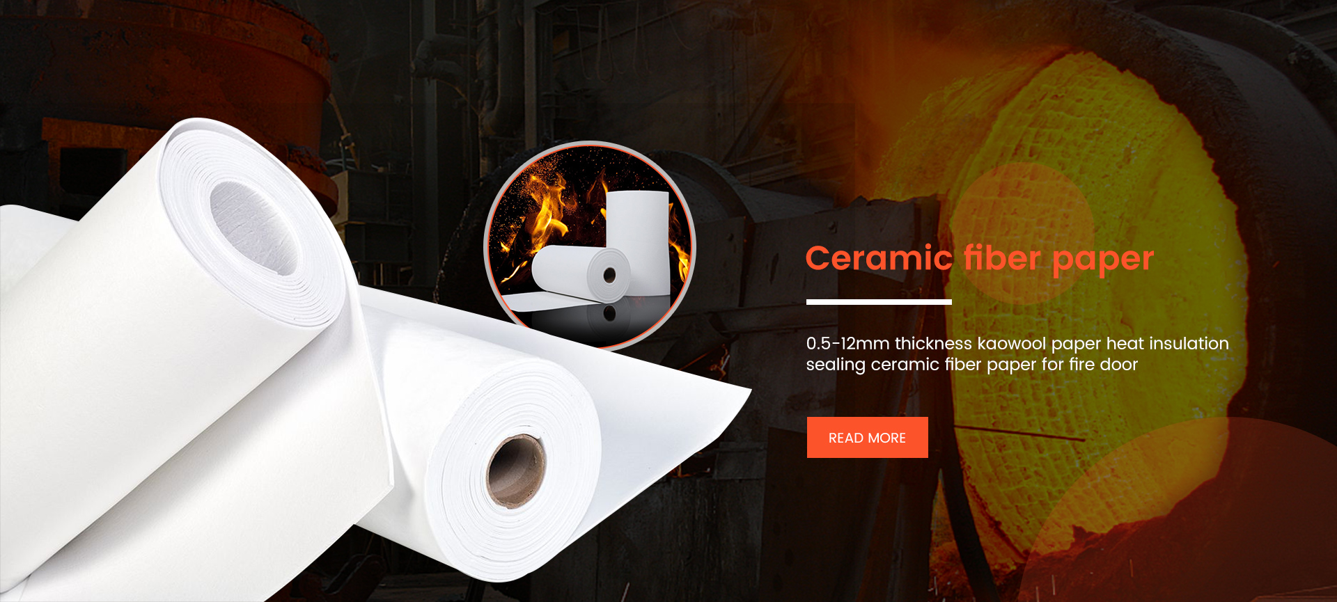 Ceramic fiber products