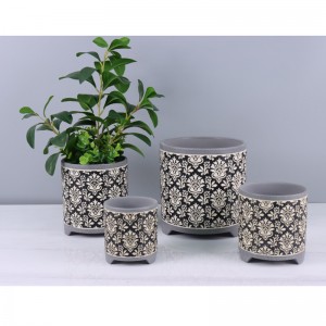 High Quality Indoor& Outdoor Ceramic Flowerpot