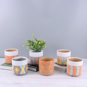The Hot-selling Regular Style Ceramic Flower Pots