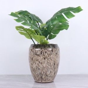 Newest and Special Shape Hand Pulled Ceramic Flowerpot Series