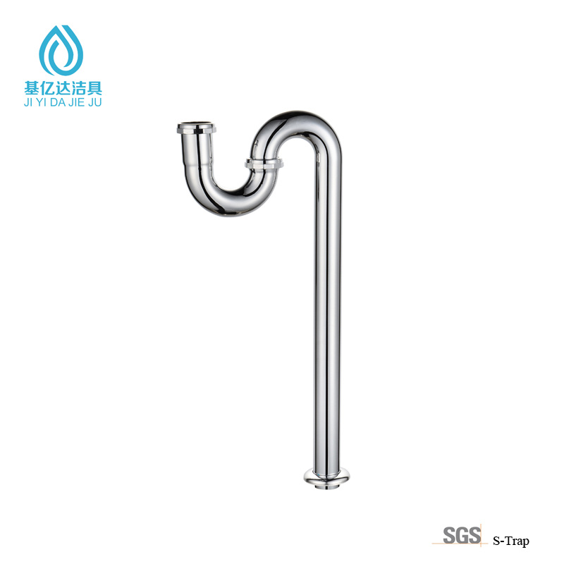 Professional China Ripple Tube - Brass or Stainless Steel P-Trap S-Trap for Wash Basin – Jiyida Sanitary