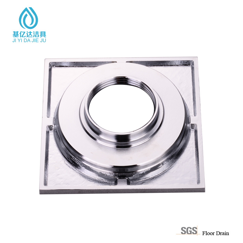 High Quality Square Brass Floor Drain for Bathroom or Kitchen
