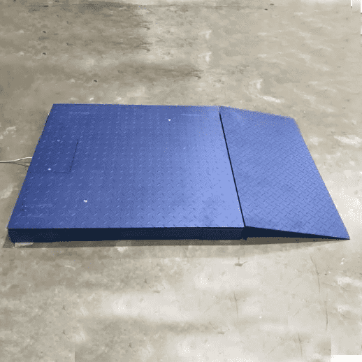 Free sample for Railway Weighbridge - 5 Ton Digital Platform Floor Scale With Ramp / Portable Industrial Floor Scales – JIAJIA