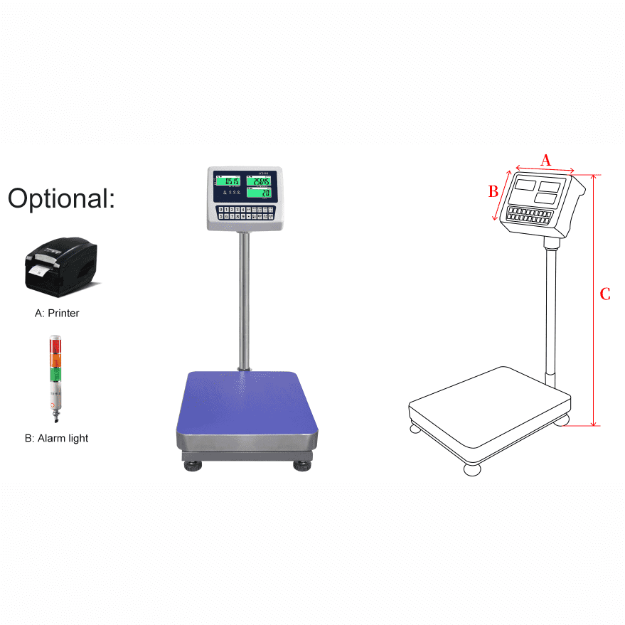 PriceList for Automated Weighing Scale - NK-JW3118 Weighing platform scale  – JIAJIA