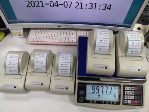 Counting Scale with printer