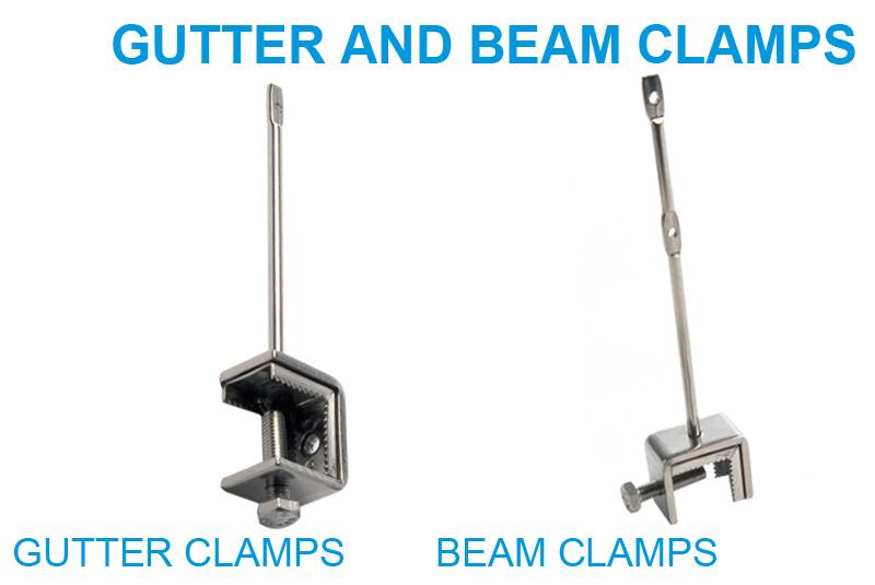 Gutter and Beam Clamps