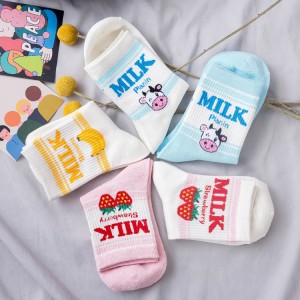 Sustainable ECO Friendly Products Sweet Grips New Cartoon Women Socks
