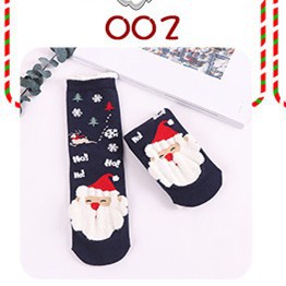 OEM Design Christmas Cotton Colorful Floral Design Women Thicken Thermal Socks