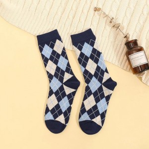 Fashion Crew Slouch Holiday Christmas Soft Square Winter Women Socks